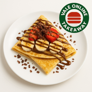 StrawBanana Indulgence Crepe
