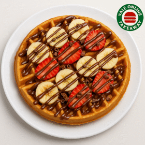 StrawBanana Indulgence Waffle